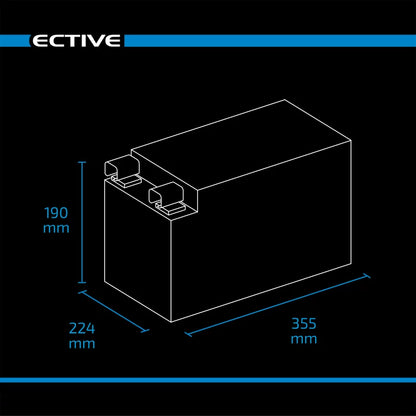 ECTIVE LC 320 S LT Under Seat – 320Ah LiFePO4 4096Wh