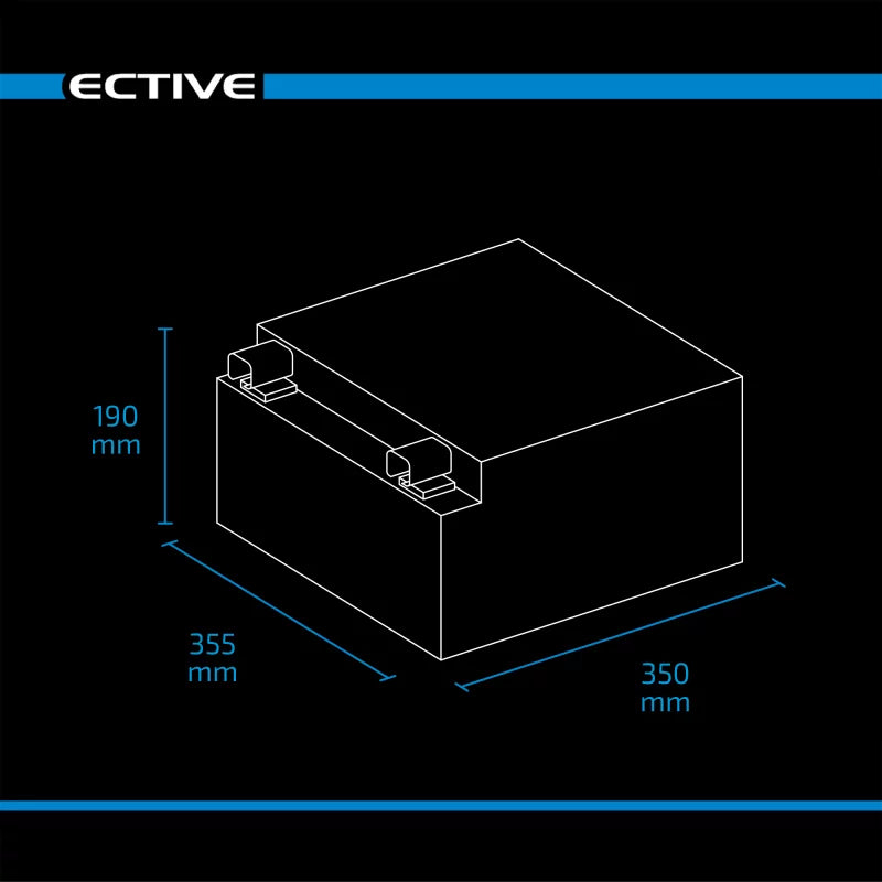 ECTIVE LC 540 S LT Under Seat – 540Ah LiFePO4 6912Wh