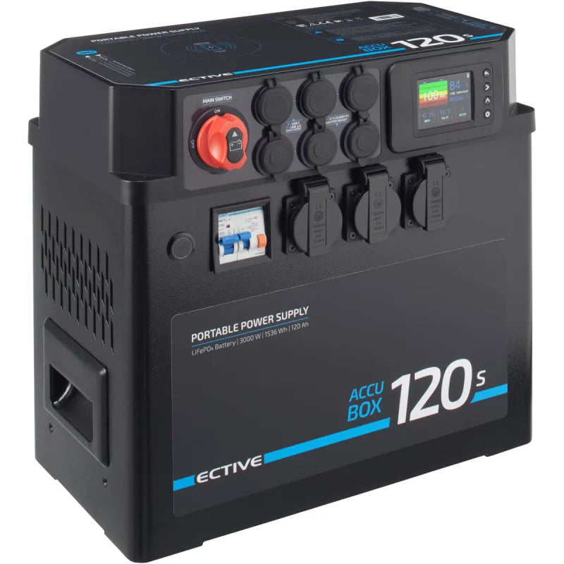 ECTIVE AccuBox 120 S – All-in-One Off-Grid Energy 1536Wh