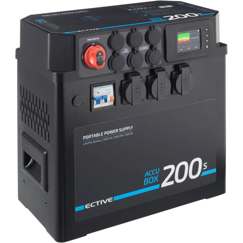 ECTIVE AccuBox 200 S – All-in-One Off-Grid Energy 2560Wh