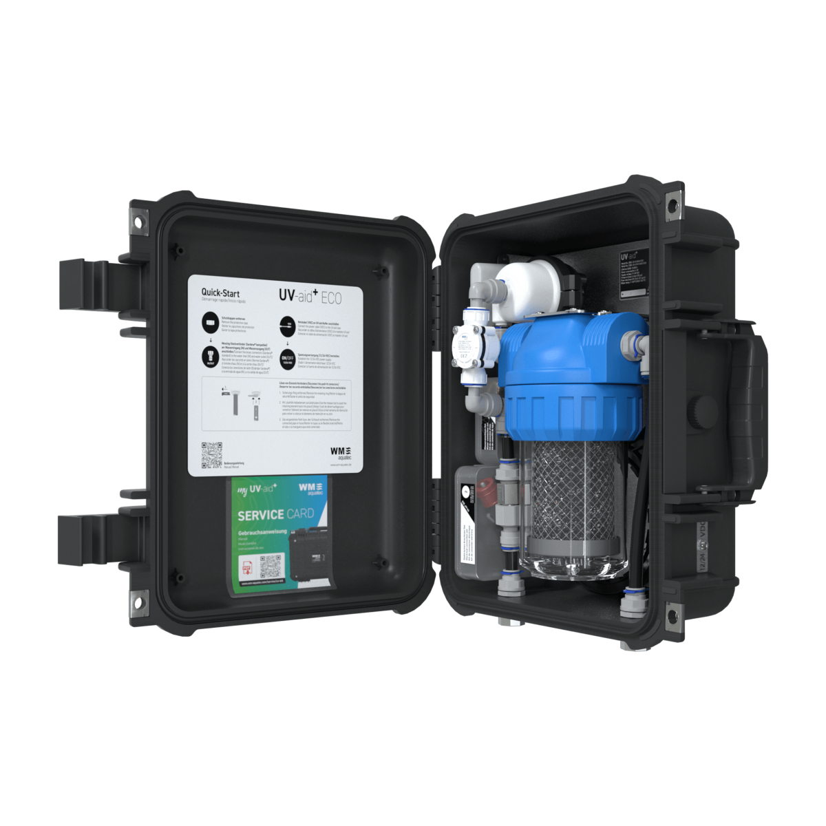 WM Aquatec UV-aid+ ECO waterbehandelingskoffer